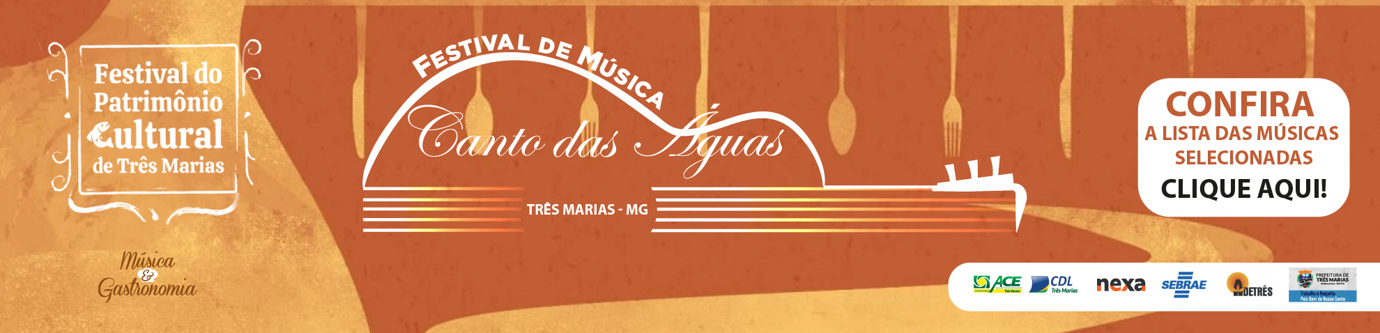 Festival de Msica Canto das guas 2024 - Msicas Selecionadas